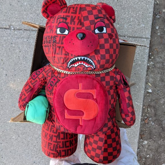 Sprayground Vendi Vidi Vici collection Teddy Backpack. - Picture 3 of 9